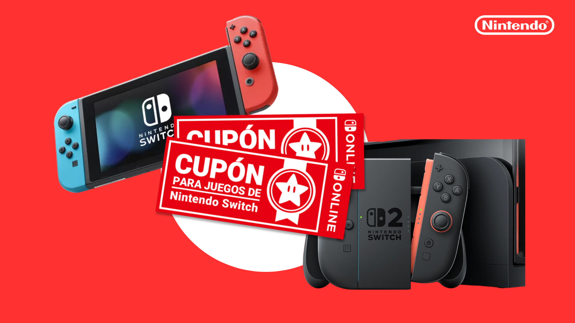 Los cupones de Nintendo no serán válidos para los videojuegos de Switch 2